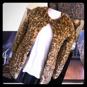 NWT “Jenniferm” Faux Fur Jacket.